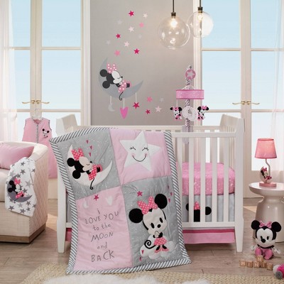 Mini Mouse baby crib theme