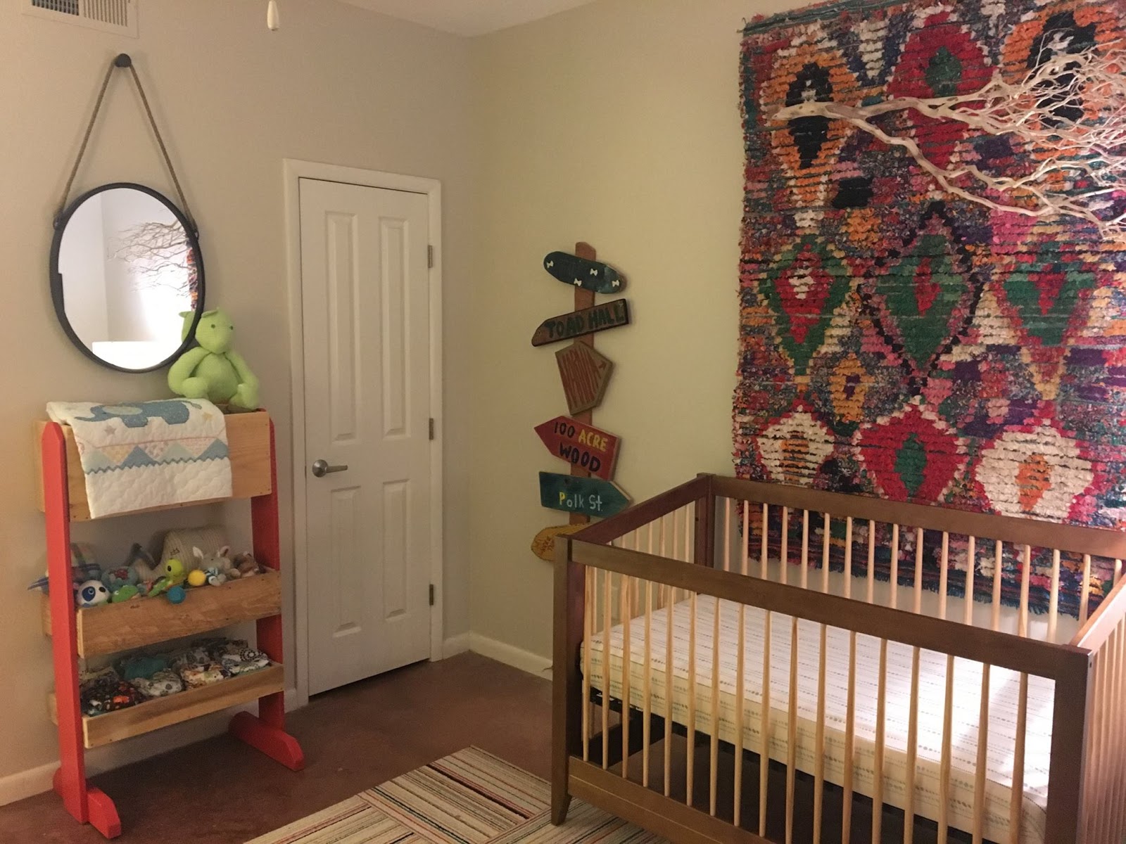 Baby Nursery In natural materials