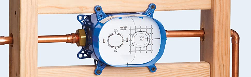 Grohe_Rough-in_Box_Installed