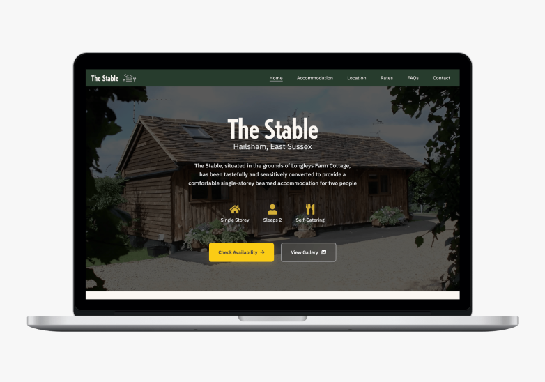 The Stable mockup