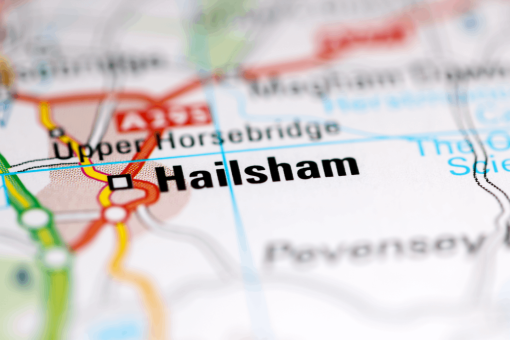 Hailsham town location