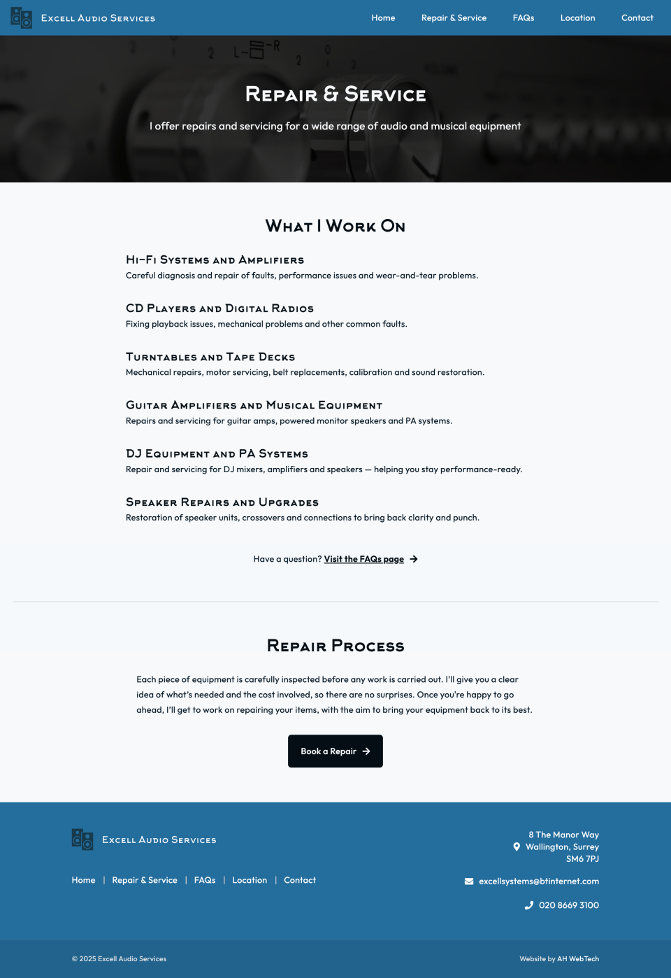 Excell Audio Services screenshot 2