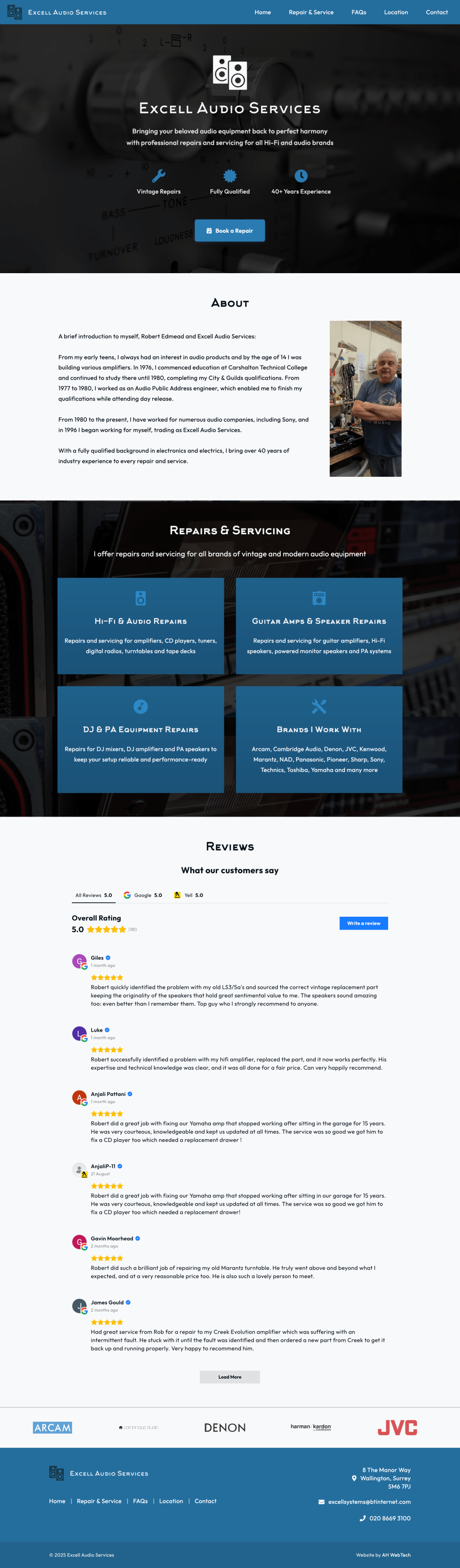Excell Audio Services screenshot 1