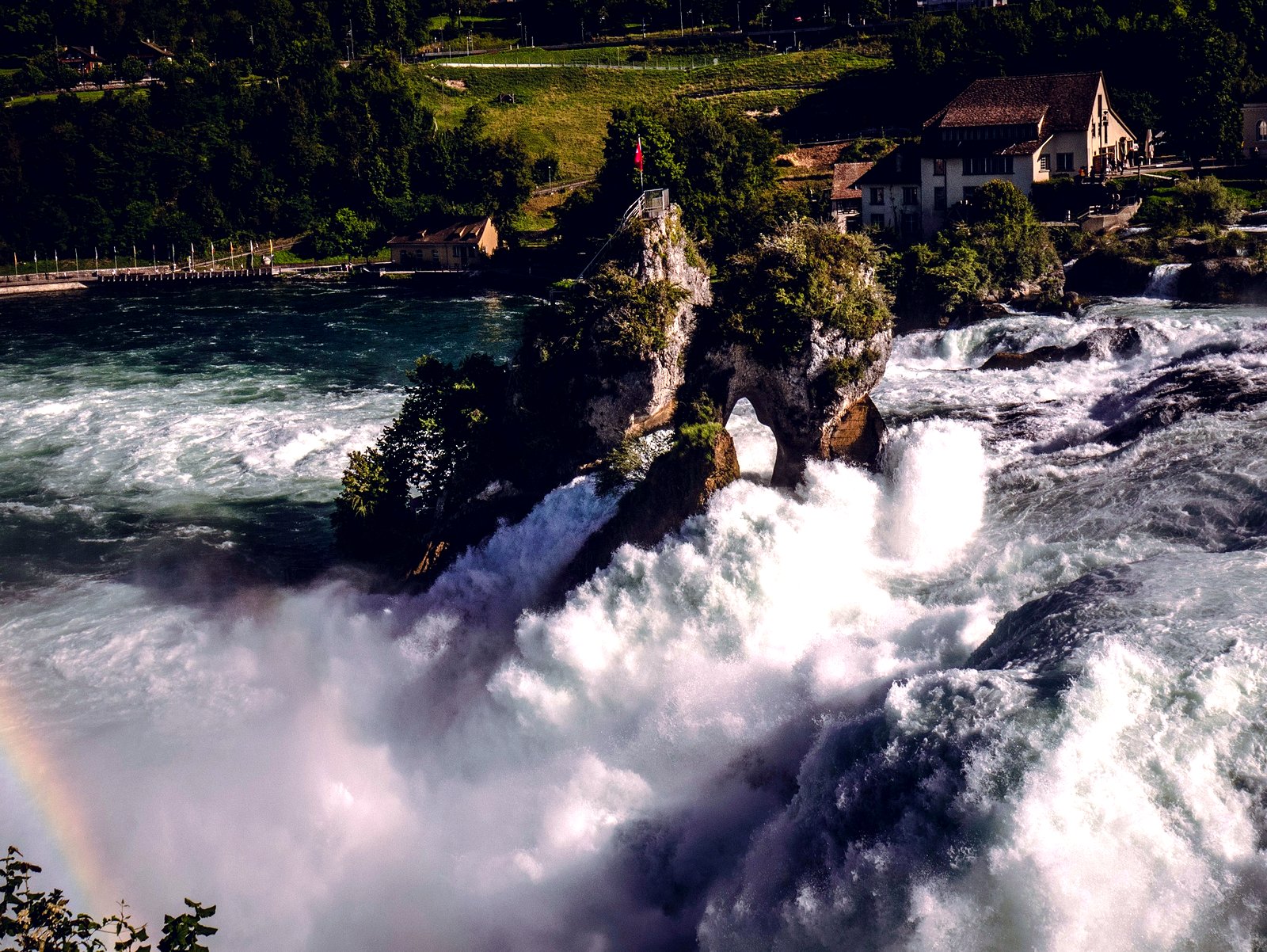 Ausflug zum Rheinfall bei Schaffhausen ab dem Bodensee