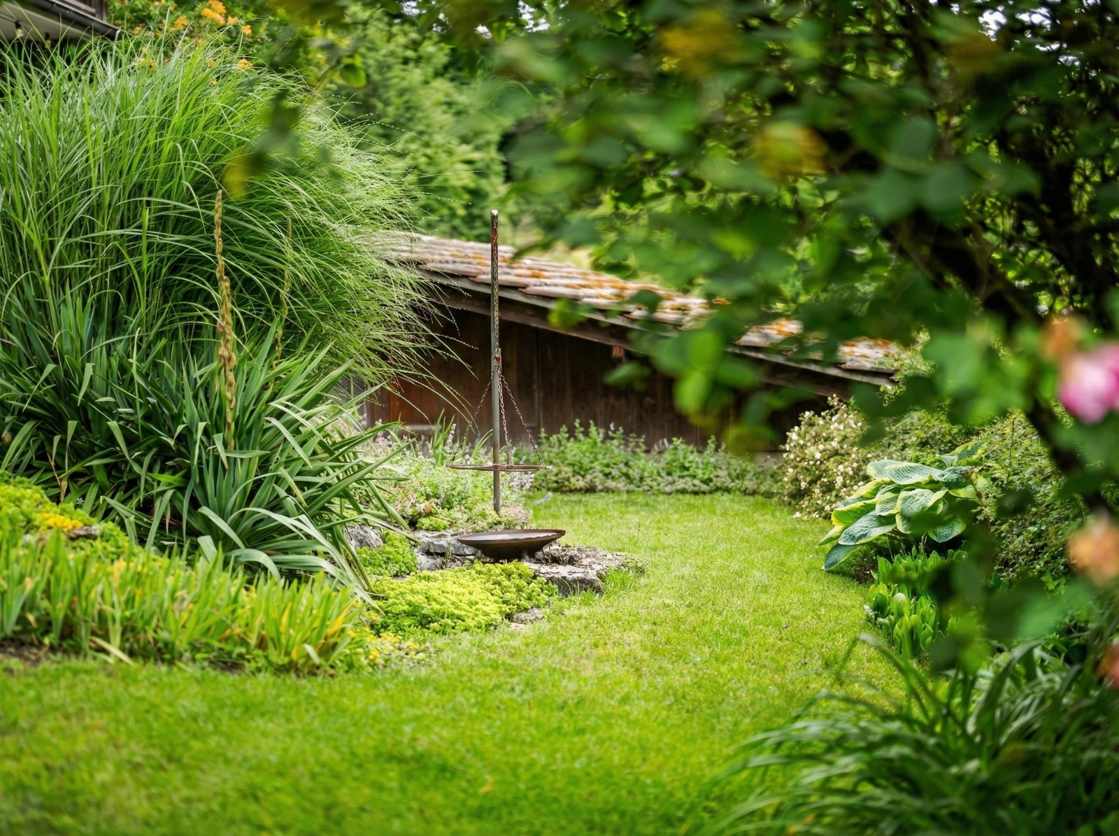Garten und Terrasse bei Klaushausen für Familienurlaub in Überlingen