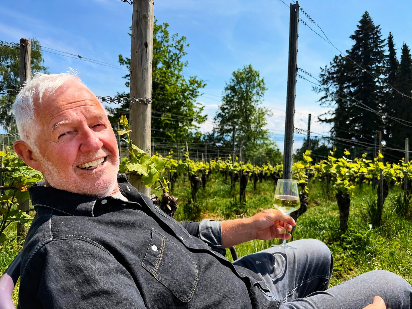 Fräulein Seegucker im Weingut Aufricht mit Seeblick bei Meersburg