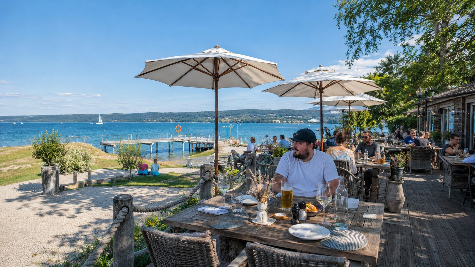 Restaurant am Wasser rund um Überlingen am Bodensee