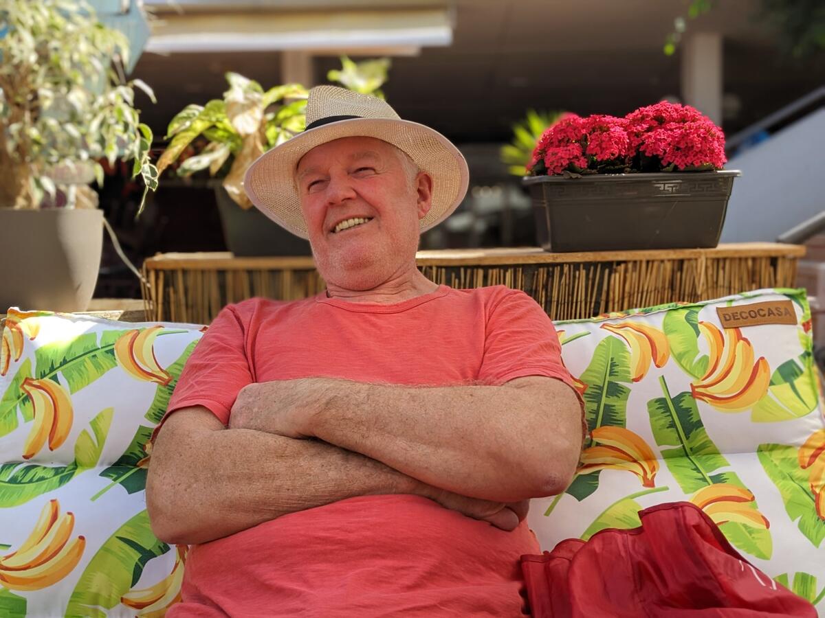 Klaus Portrait mit Hut