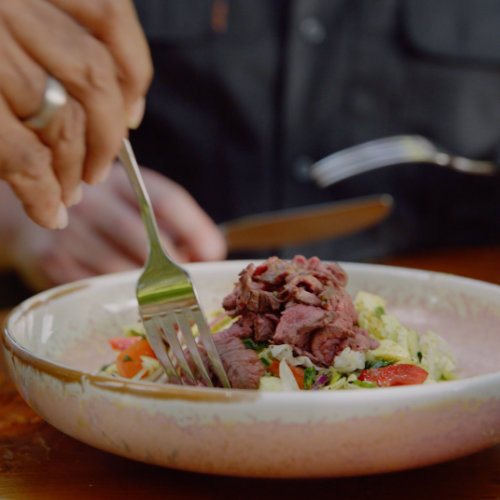 Grilled Kangaroo Fillet