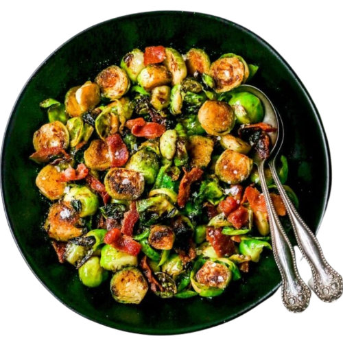 Grilled Bacon Brussels Sprouts