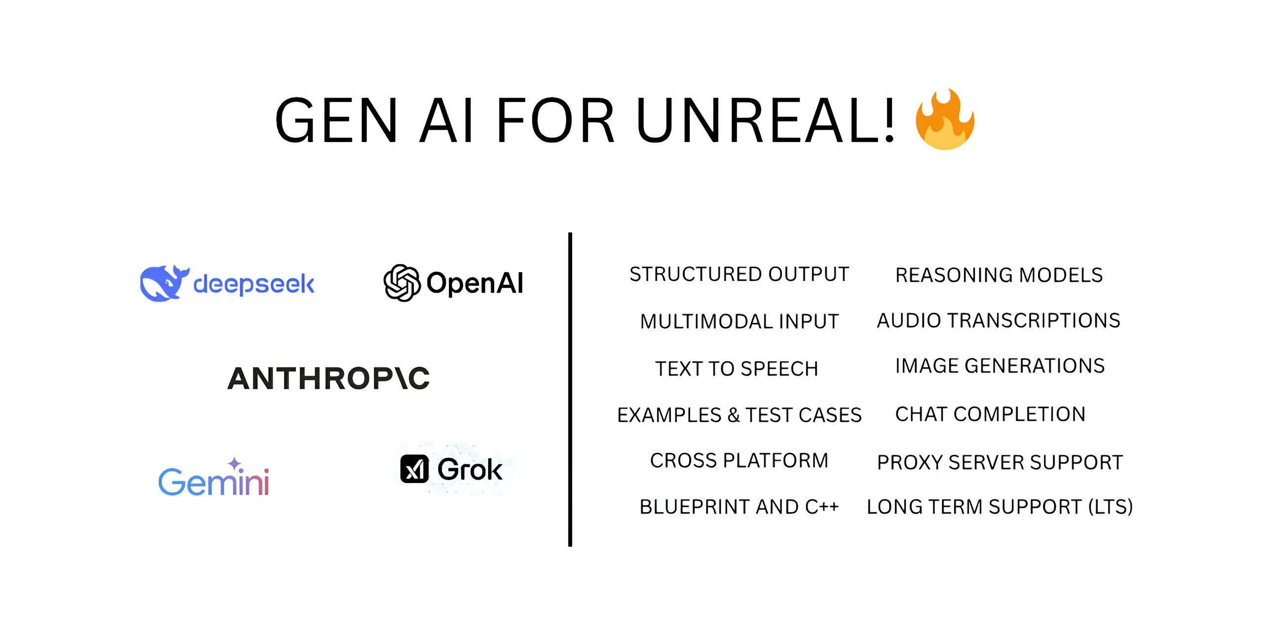 GenAI for Unreal Plugin Banner