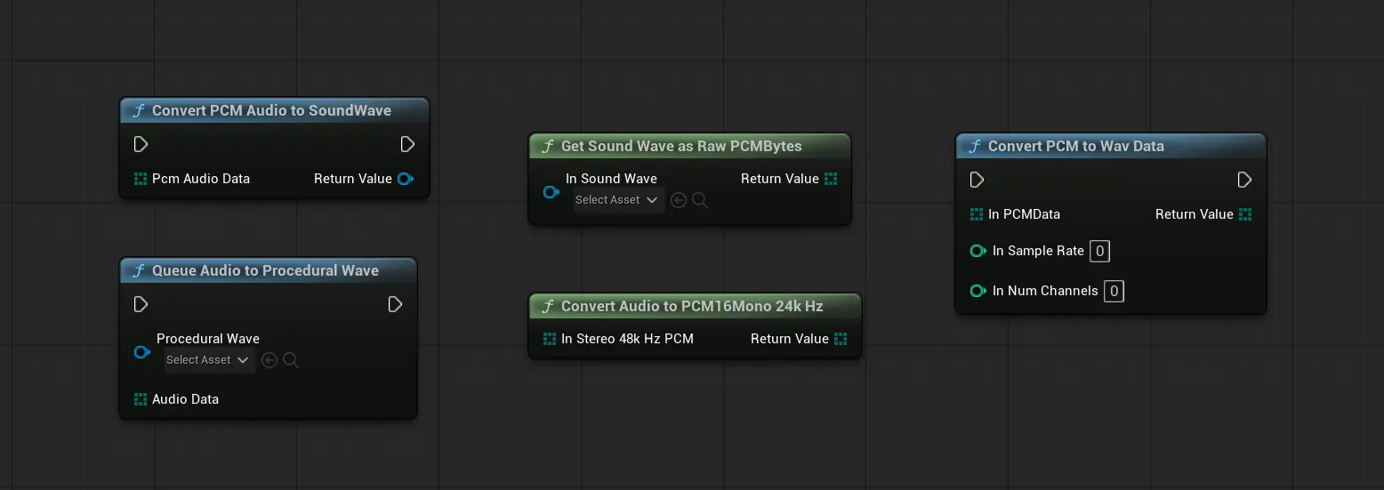 Audio Utility Nodes