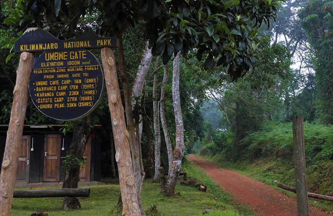 Umbwe Gate