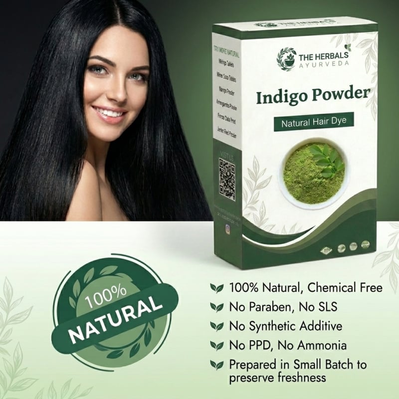 Indigo Leaves Powder (Neel Patti) thumbnail 1