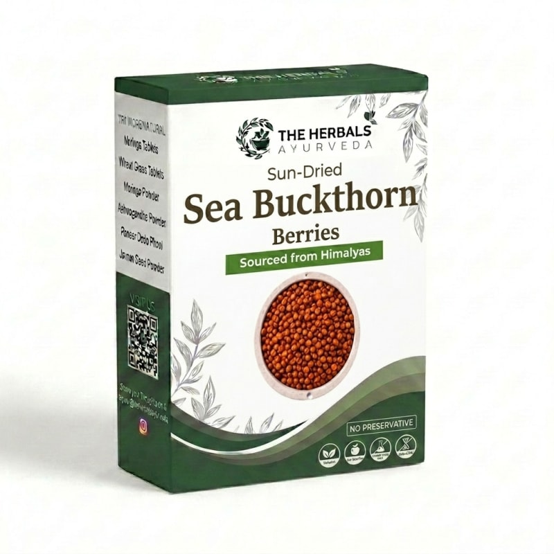 Buy Himalayan Sea Buckthorn Berry (Sun-Dried Superfood) online - Pure Ayurvedic Quality