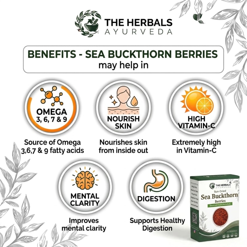 Himalayan Sea Buckthorn Berry (Sun-Dried Superfood) thumbnail 1