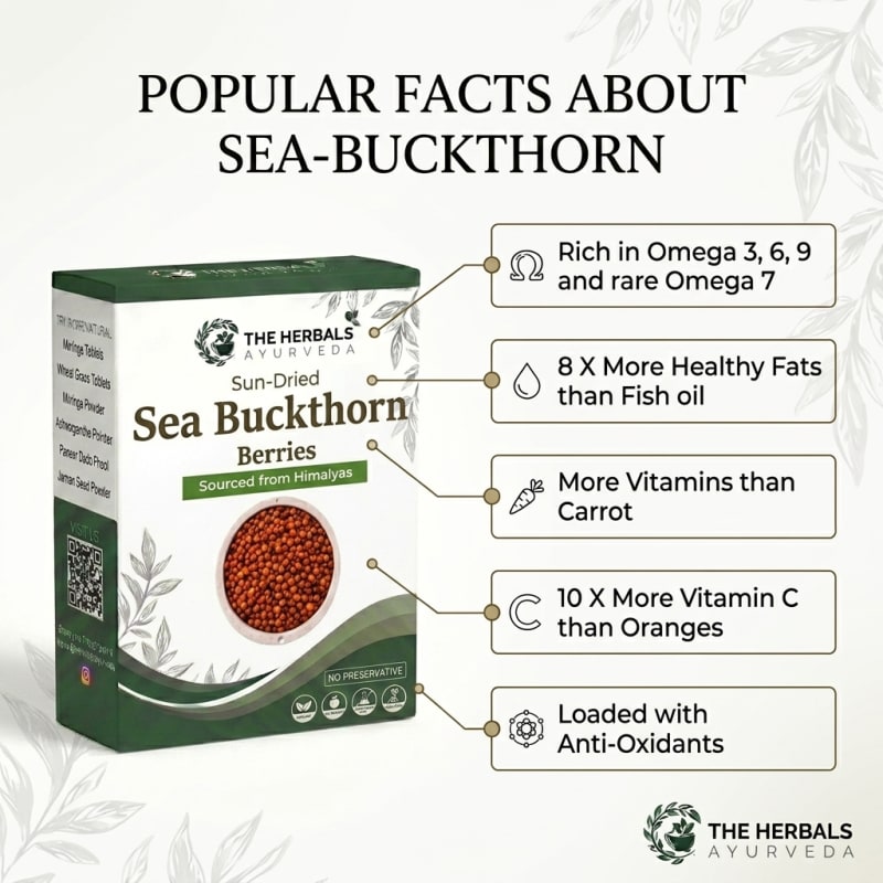 Himalayan Sea Buckthorn Berry (Sun-Dried Superfood) thumbnail 2