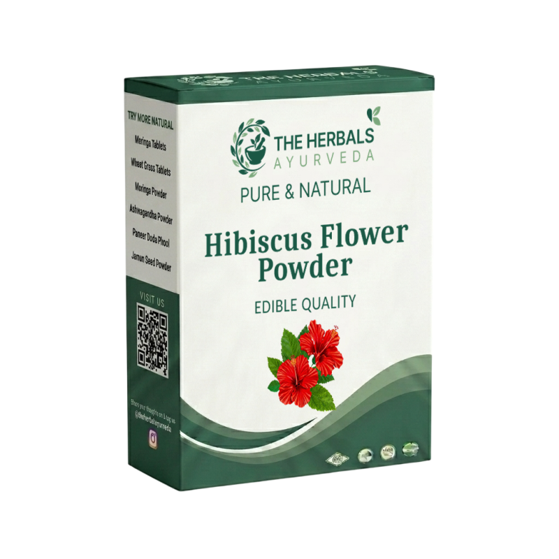 Buy Organic Hibiscus Powder for Hair Growth & Skin AHAs online - Pure Ayurvedic Quality
