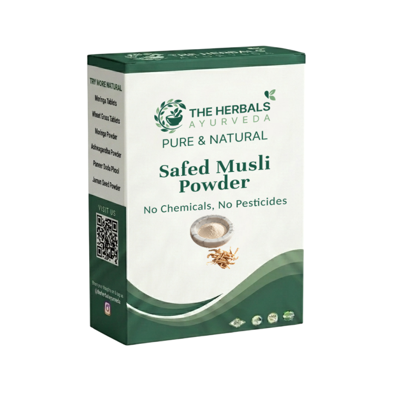 Buy Premium Safed Musli (Chlorophytum Borivilianum) online - Pure Ayurvedic Quality