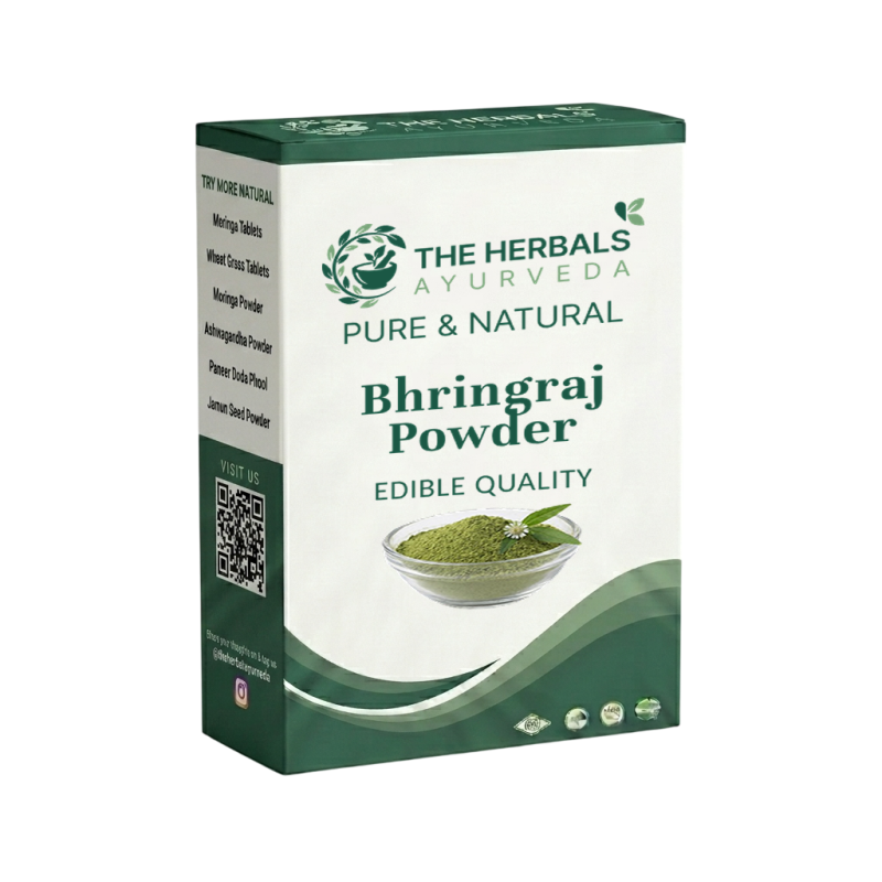 Buy Pure Bhringraj Powder (Eclipta Alba) - Ruler of Hair online - Pure Ayurvedic Quality