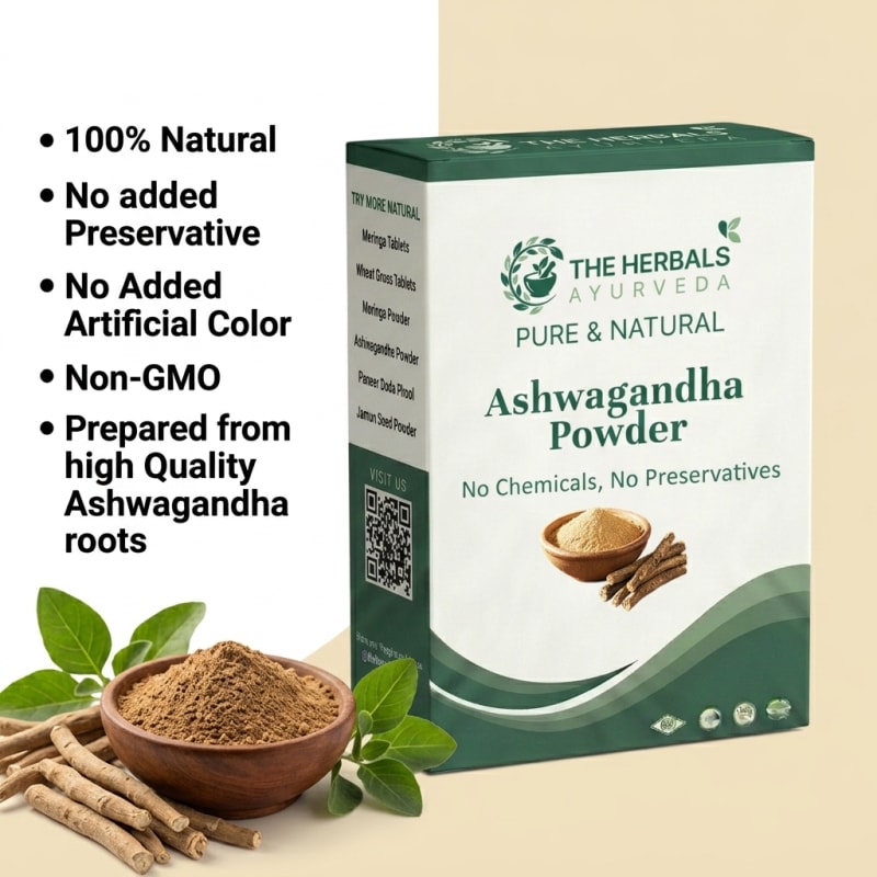 Pure Ashwagandha Root (Withania Somnifera) thumbnail 1