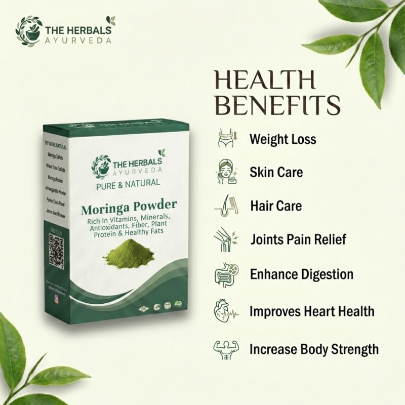 Moringa Powder for Weight Loss (Drumstick) thumbnail 3