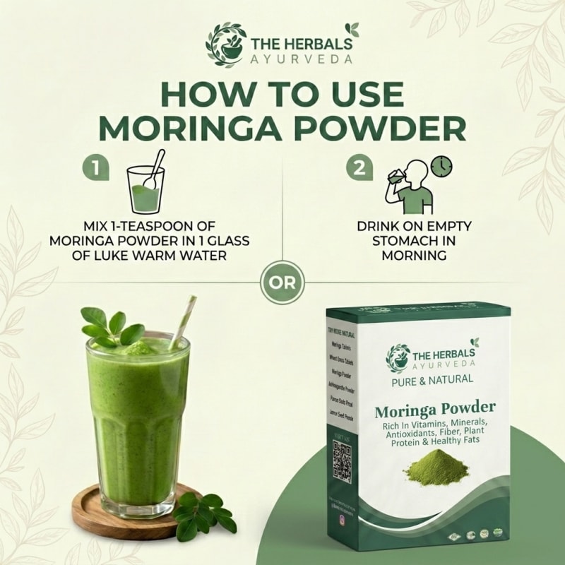 Moringa Powder for Weight Loss (Drumstick) thumbnail 4