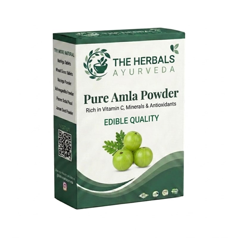Buy Pure Amla Powder (Indian Gooseberry) – Natural Vitamin C & Immunity Booster online - Pure Ayurvedic Quality