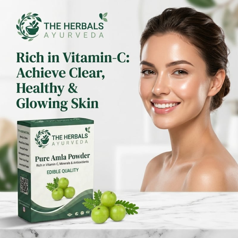 Pure Amla Powder (Indian Gooseberry) – Natural Vitamin C & Immunity Booster thumbnail 3