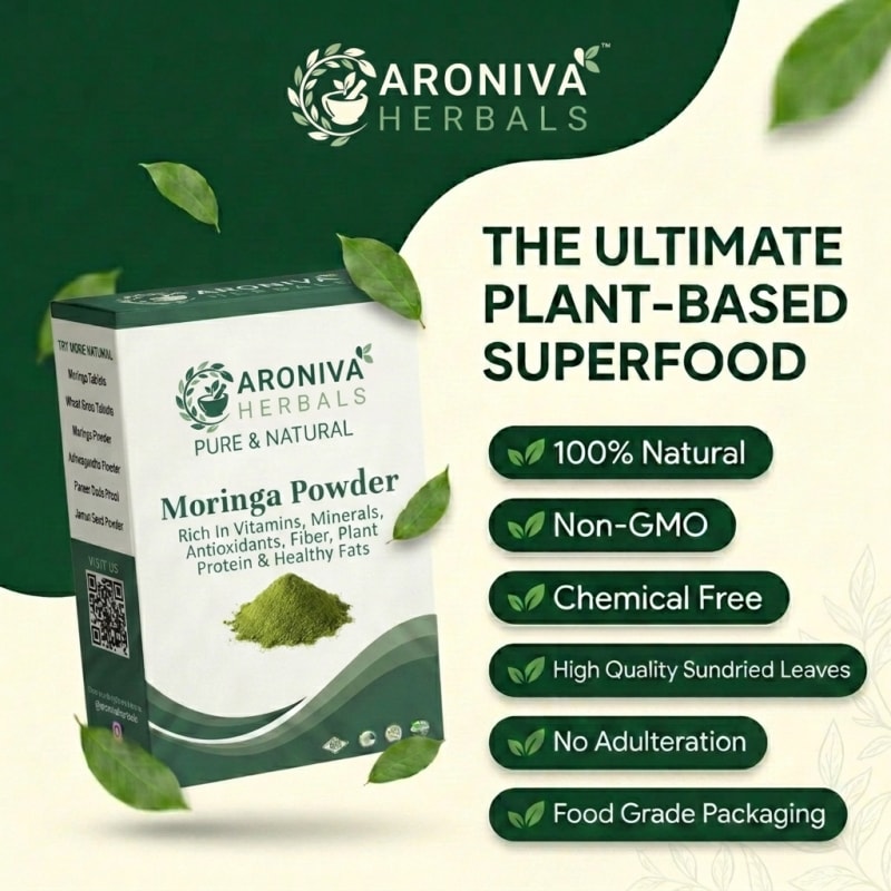 Moringa Powder for Weight Loss (Drumstick) thumbnail 1