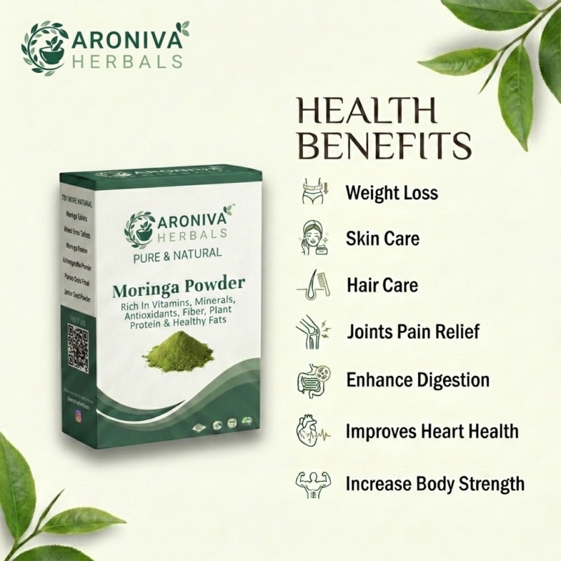 Moringa Powder for Weight Loss (Drumstick) thumbnail 3