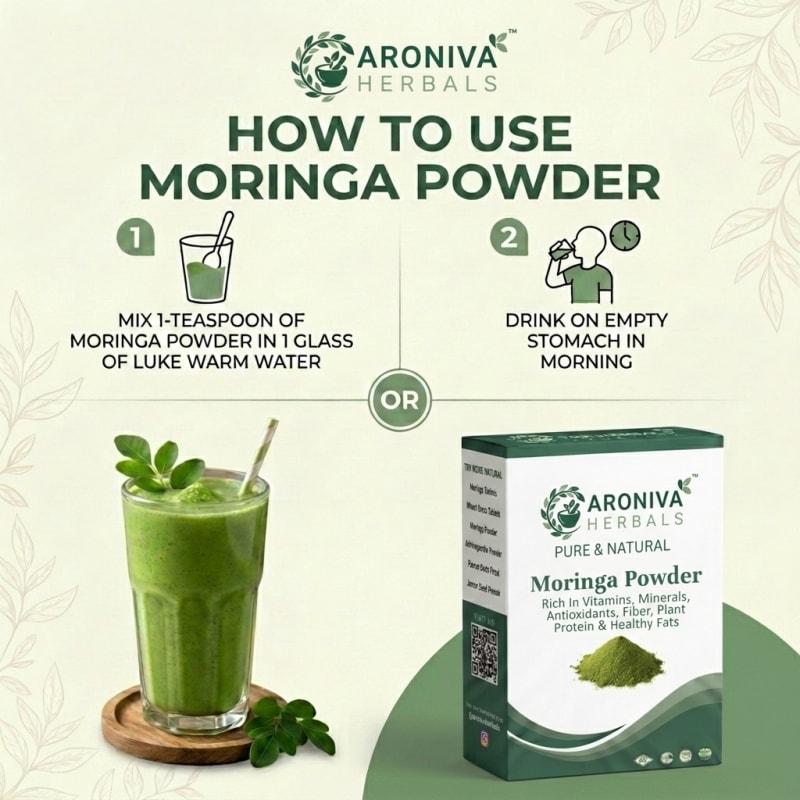 Moringa Powder for Weight Loss (Drumstick) thumbnail 4