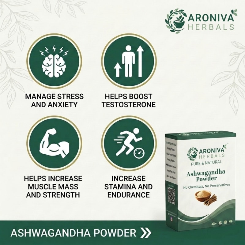 Pure Ashwagandha Root (Withania Somnifera) thumbnail 4