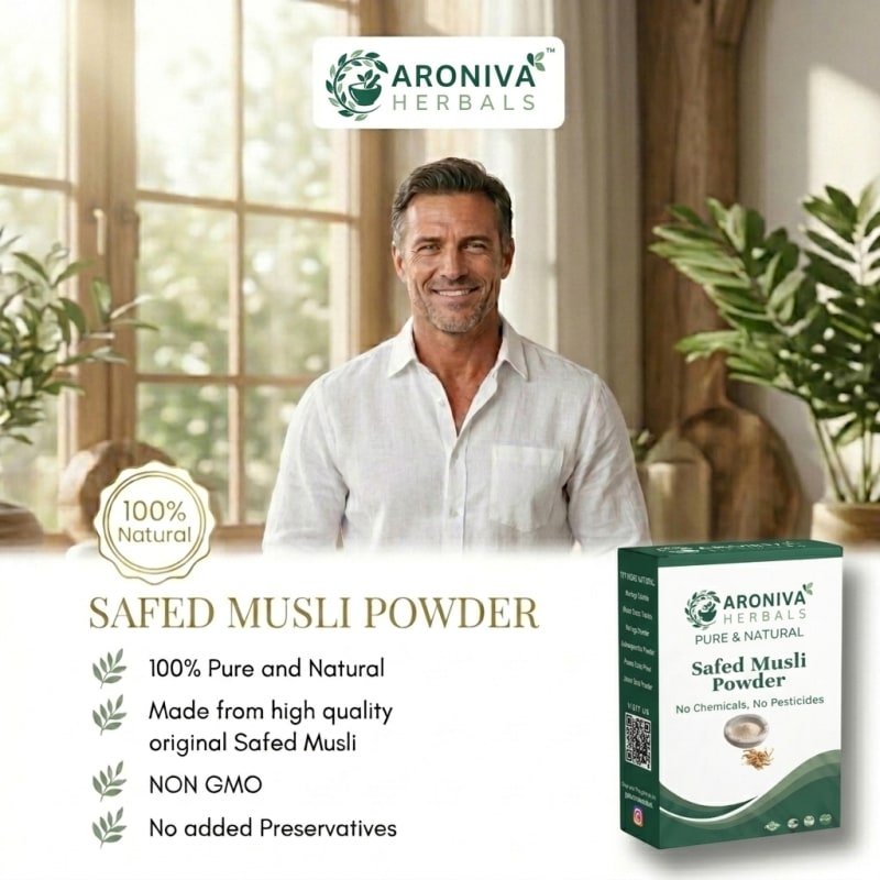 Premium Safed Musli (Chlorophytum Borivilianum) thumbnail 1