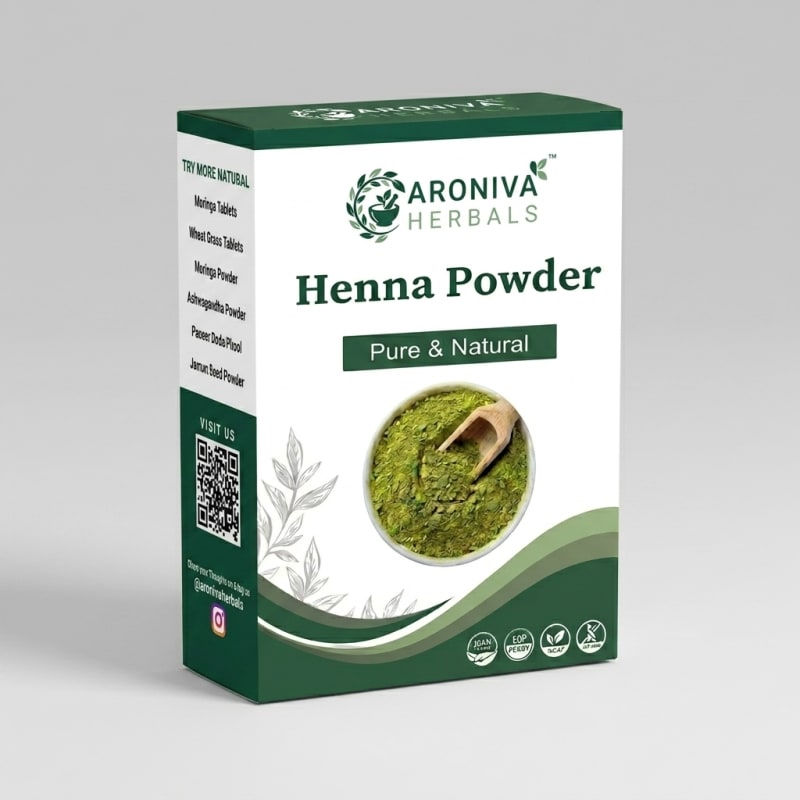 Buy Premium Henna Leaf Powder (Mehandi Powder) online - Pure Ayurvedic Quality