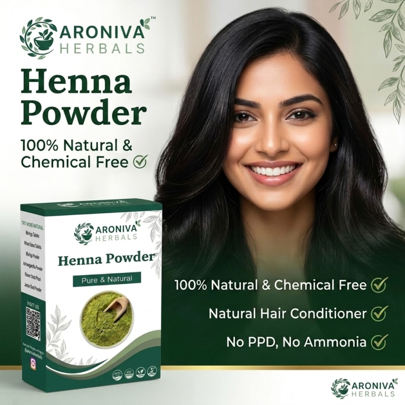 Premium Henna Leaf Powder (Mehandi Powder) thumbnail 2
