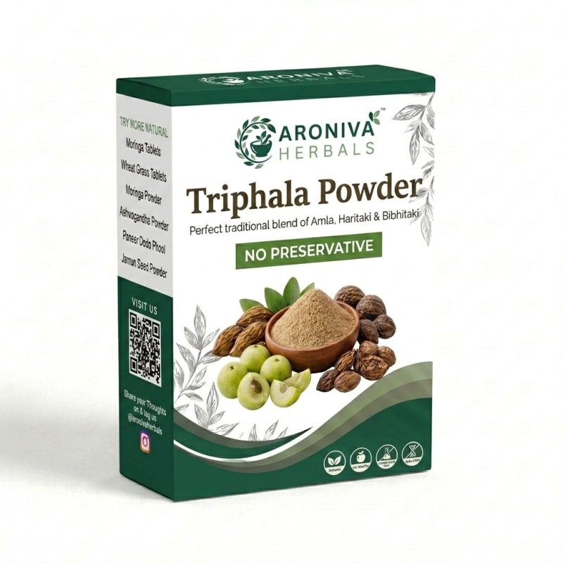 Buy Triphala Powder - Natural Colon Cleanse & Immunity online - Pure Ayurvedic Quality