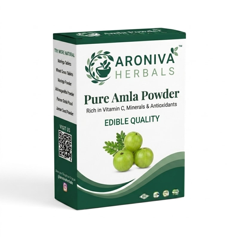 Buy Pure Amla Powder (Indian Gooseberry) – Natural Vitamin C & Immunity Booster online - Pure Ayurvedic Quality