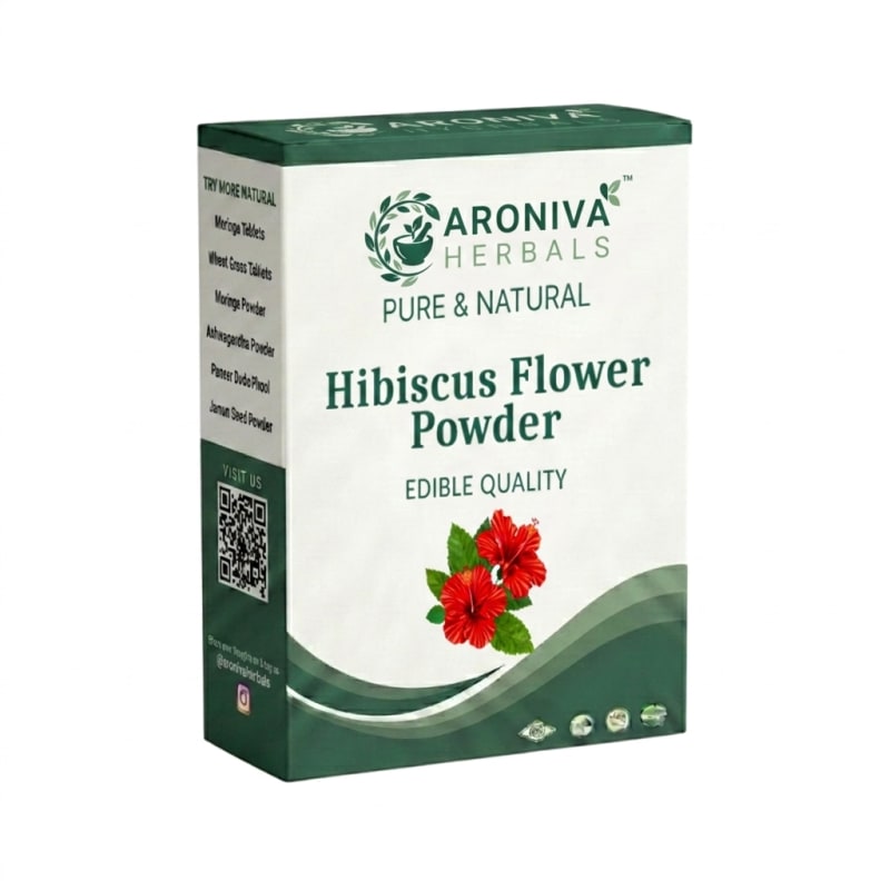Buy Organic Hibiscus Powder (Sembaruthi / Dasavala) for Hair Growth online - Pure Ayurvedic Quality
