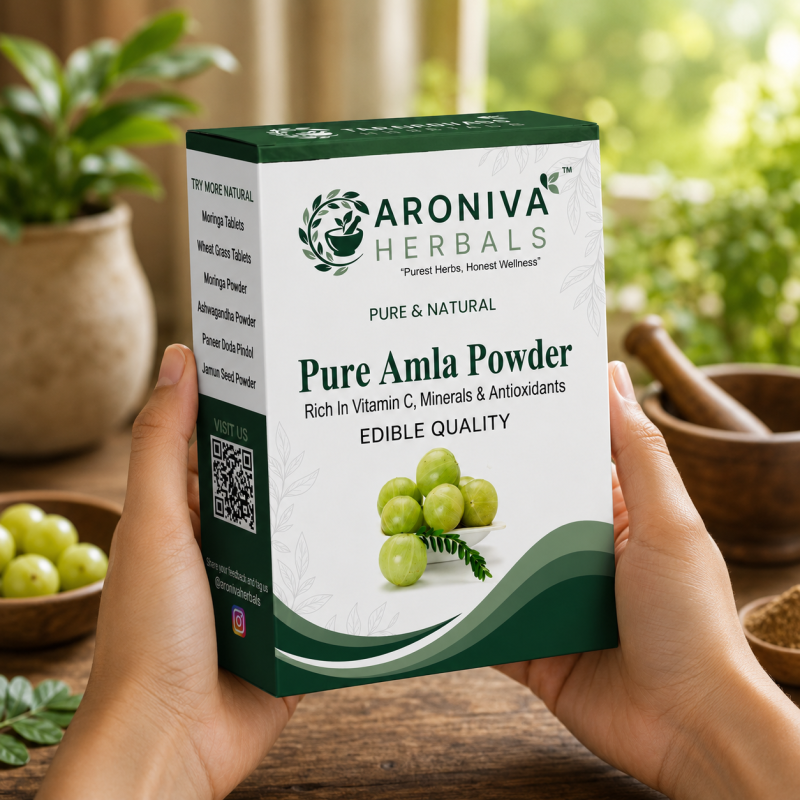 Pure Amla Powder (Indian Gooseberry) – Natural Vitamin C & Immunity Booster thumbnail 6