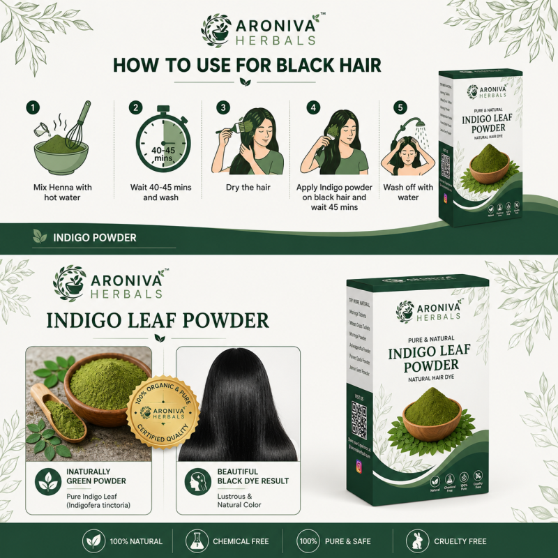 Indigo Leaves Powder (Neel Patti) thumbnail 5