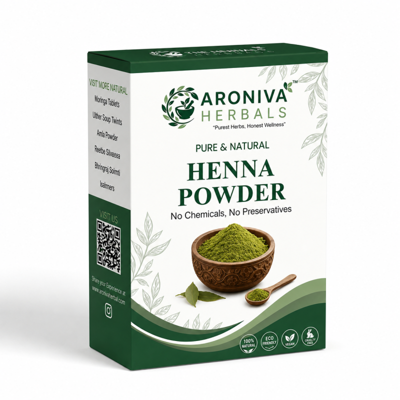 Buy Premium Henna Leaf Powder (Mehandi Powder) online - Pure Ayurvedic Quality