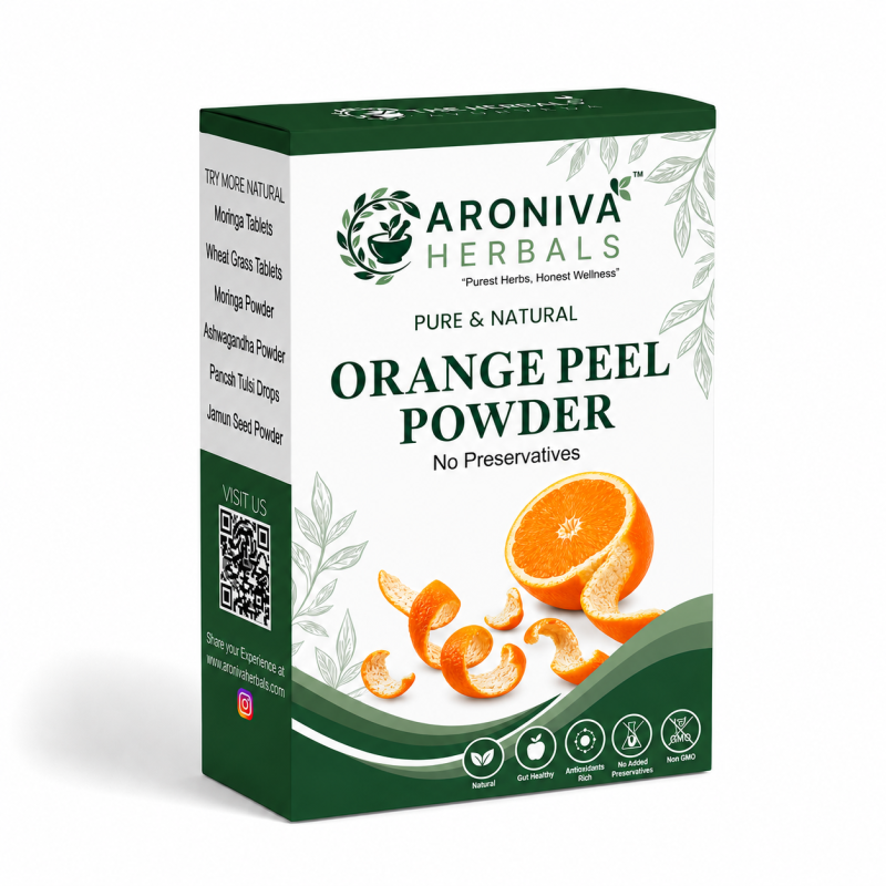 Buy Brightening Orange Peel Powder for Natural Glow online - Pure Ayurvedic Quality