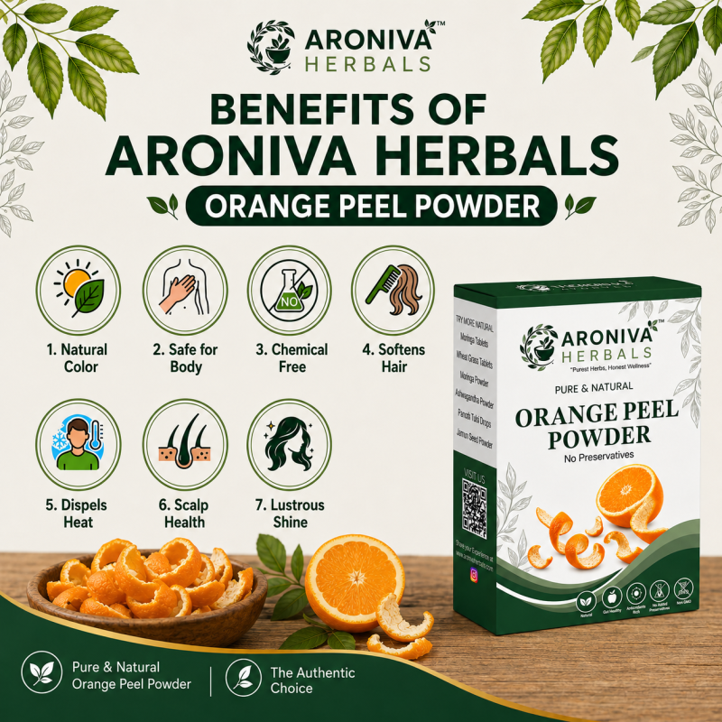 Brightening Orange Peel Powder for Natural Glow thumbnail 1