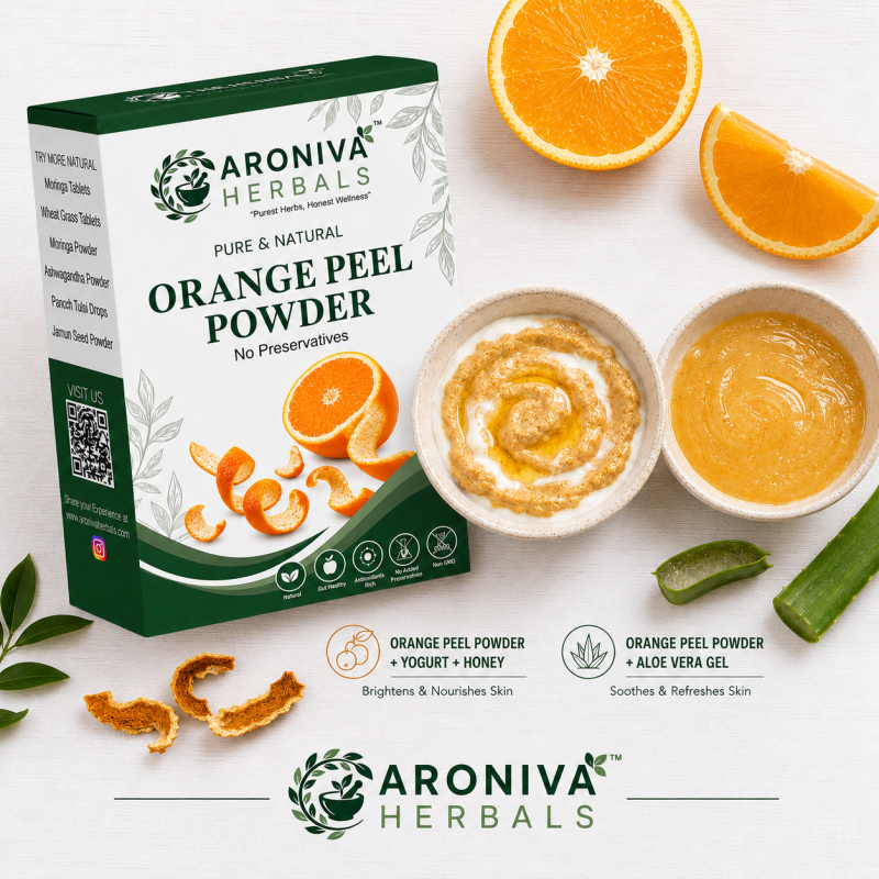 Brightening Orange Peel Powder for Natural Glow thumbnail 4