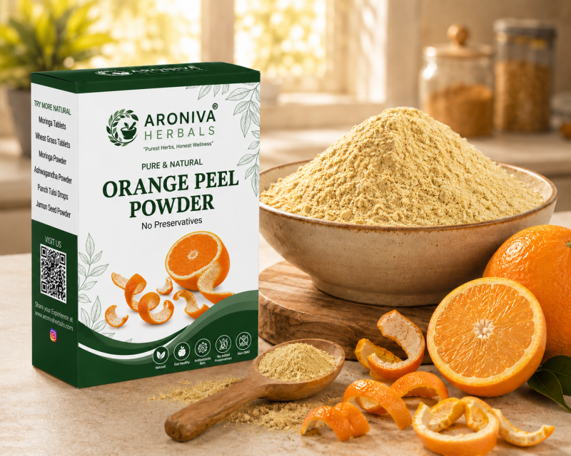Brightening Orange Peel Powder for Natural Glow thumbnail 6