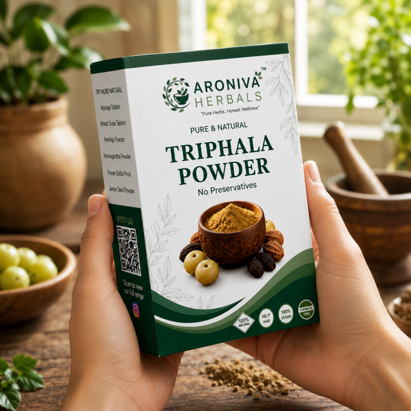 Triphala Powder - Natural Colon Cleanse & Immunity thumbnail 4