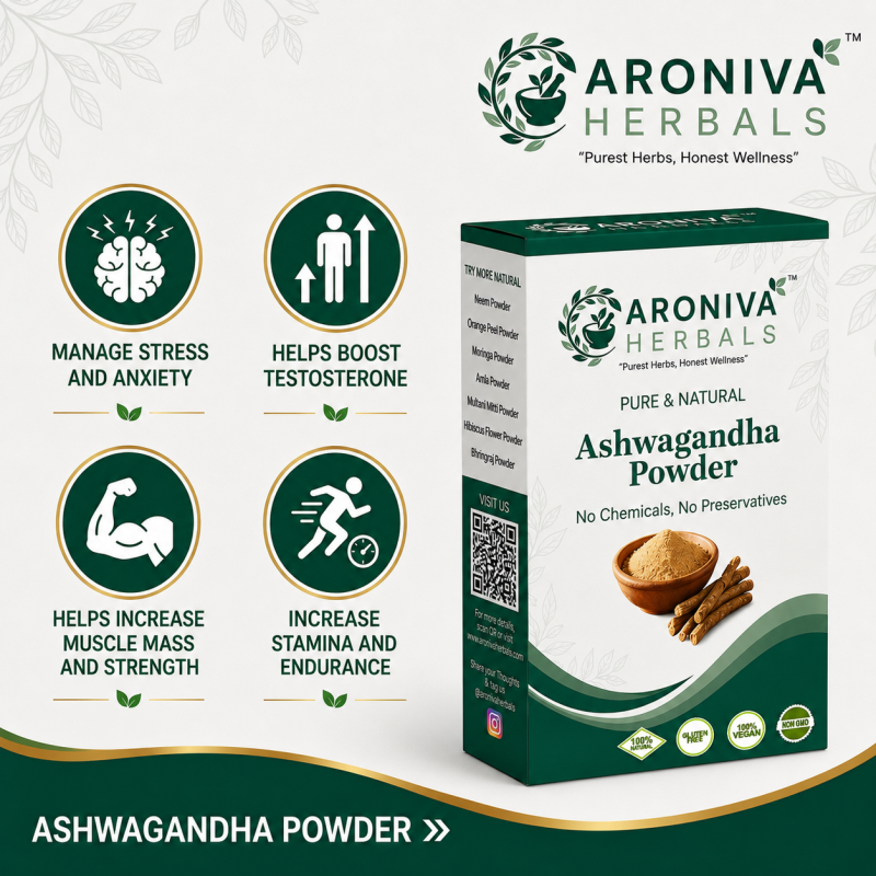 Pure Ashwagandha Root (Withania Somnifera) thumbnail 3