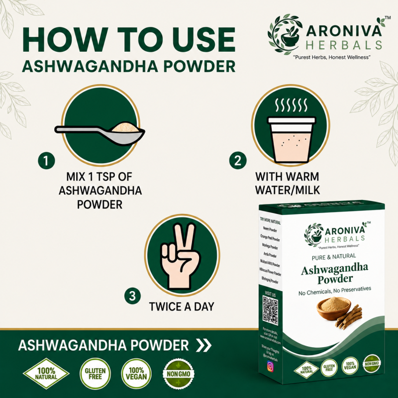 Pure Ashwagandha Root (Withania Somnifera) thumbnail 5