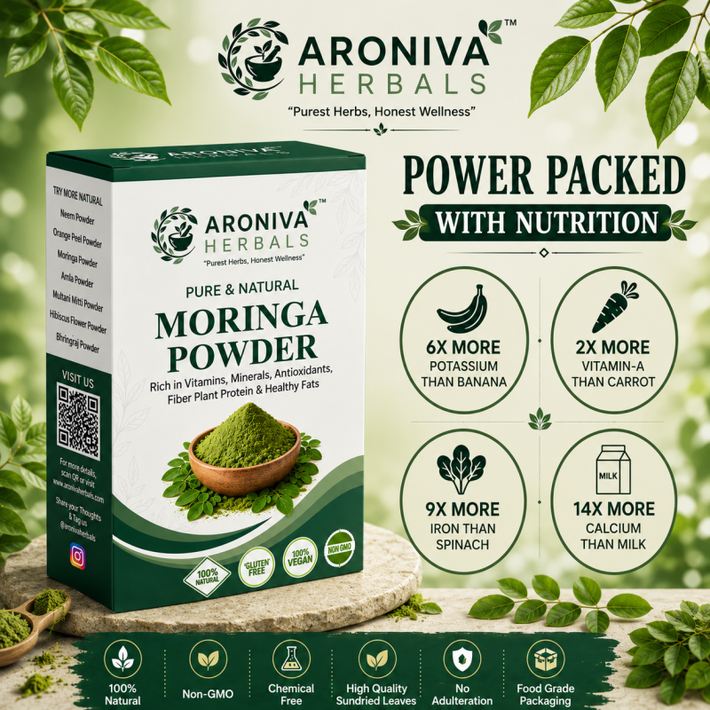 Moringa Powder for Weight Loss (Drumstick) thumbnail 2